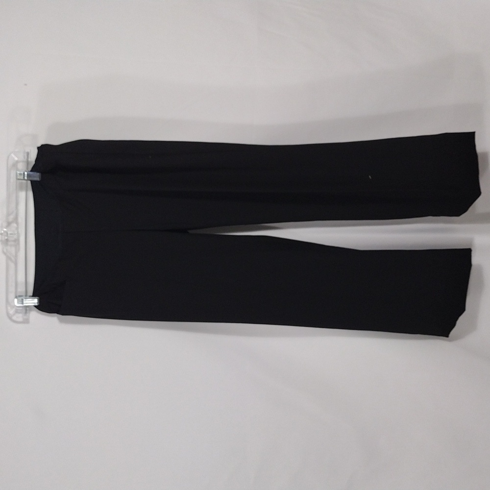 EUC Gap Maternity Modern Boot Black Dress Pants size 6L Stretch - Picture 1 of 14